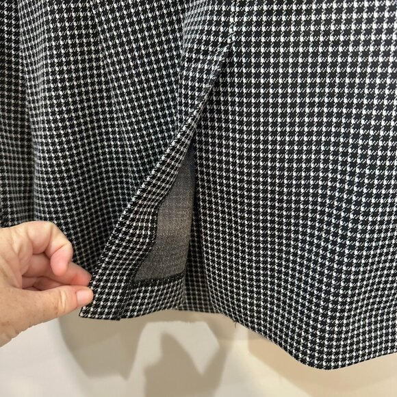 Calvin Klein Women's Blazer Jacket Size Medium Houndstooth Academia Career - Picture 8 of 9